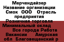 Мерчендайзер › Название организации ­ Смок, ООО › Отрасль предприятия ­ Розничная торговля › Минимальный оклад ­ 20 000 - Все города Работа » Вакансии   . Амурская обл.,Благовещенский р-н